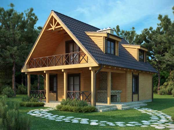Проектирование деревянного дома.