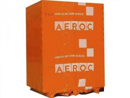 Газобетон AEROC EcoTerm D400 300х250х625 мм паз-гребень 1.875 м.куб (40 шт)